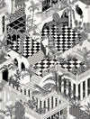 Miami Icons Wallpaper by Cole & Son