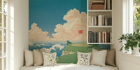 Ocean Golf Club Mural by HappyWall