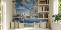 Renkowo Snowy Landscape Mural by HappyWall