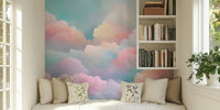 Colorful Dreamy Skies Mural by HappyWall