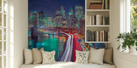 Streets of Manhattan City Mural by HappyWa