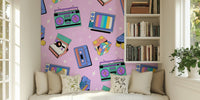 Nineties Kid Mural by HappyWall
