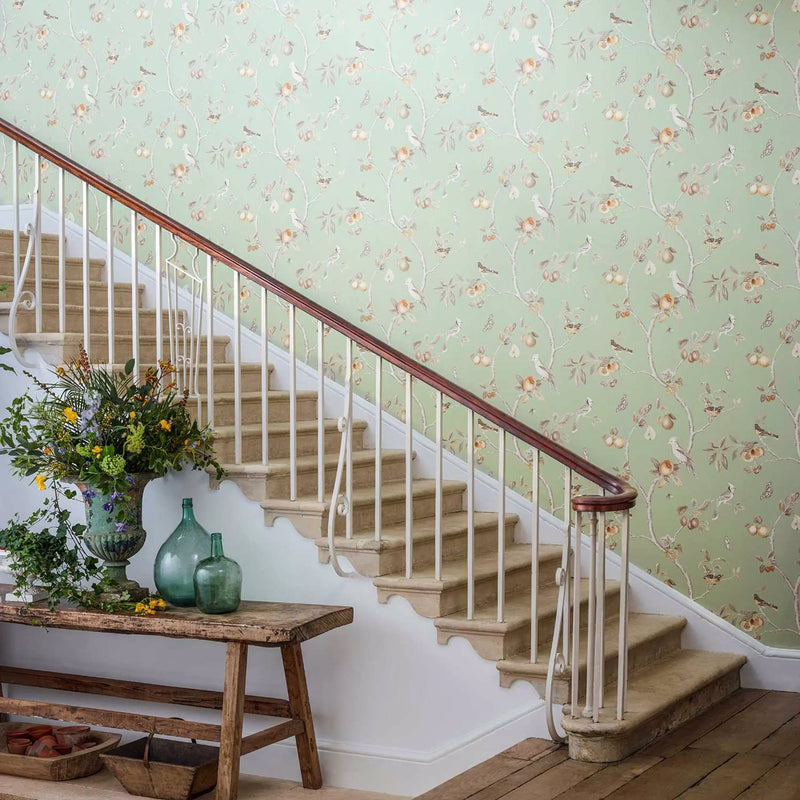 Fruit Aviary Wallpaper by Sanderson
