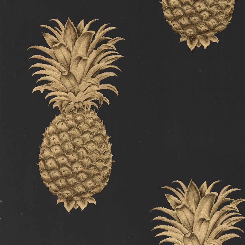 Pineapple Royale Wallpaper by Sanderson