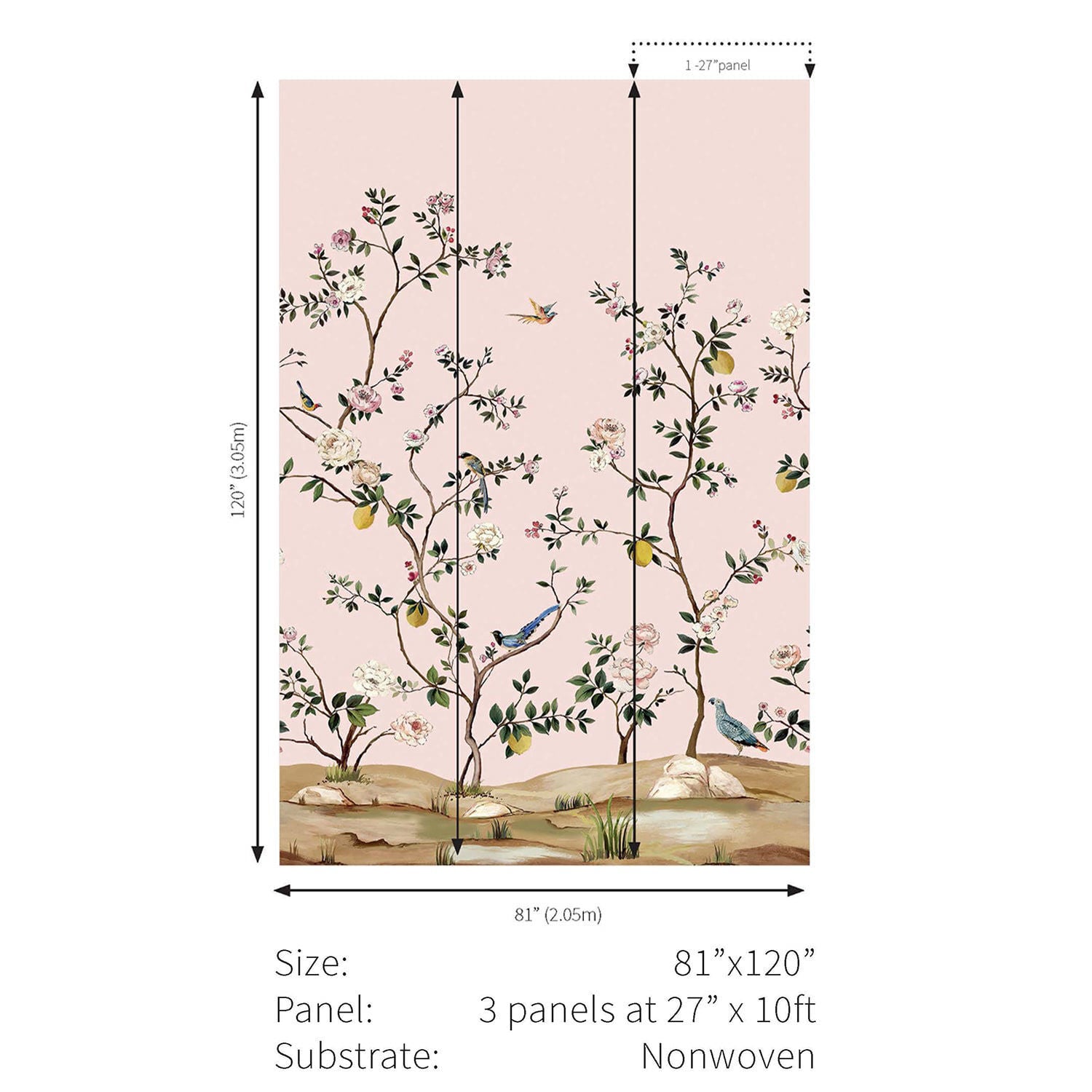 Blossom Mural - Daisy Bennett Mural Collection
