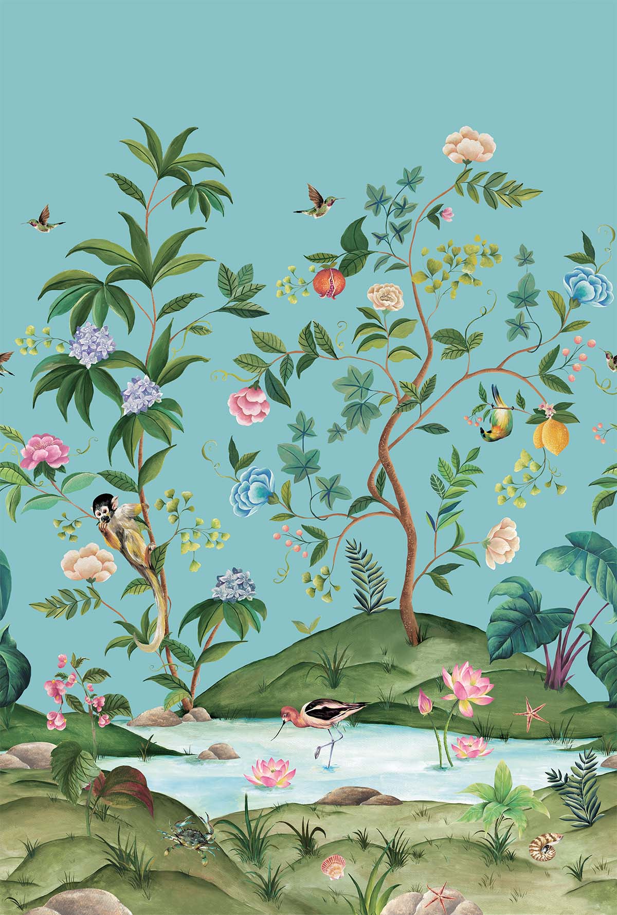 Myanmar Lagoon Mural By Daisy Benette
