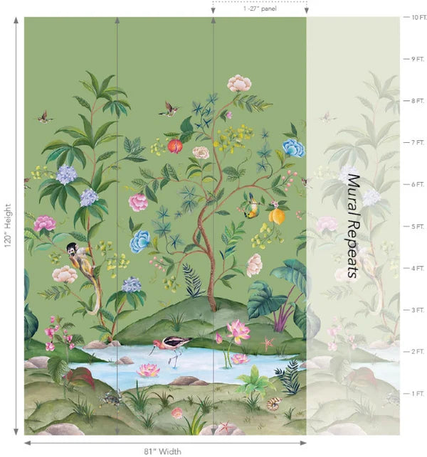 Myanmar Lagoon Mural By Daisy Benette