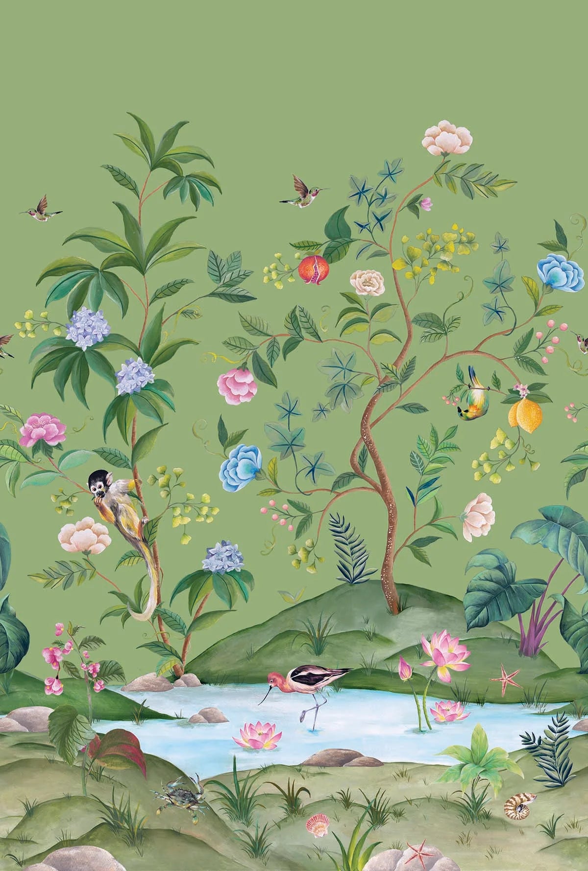 Myanmar Lagoon Mural By Daisy Benette