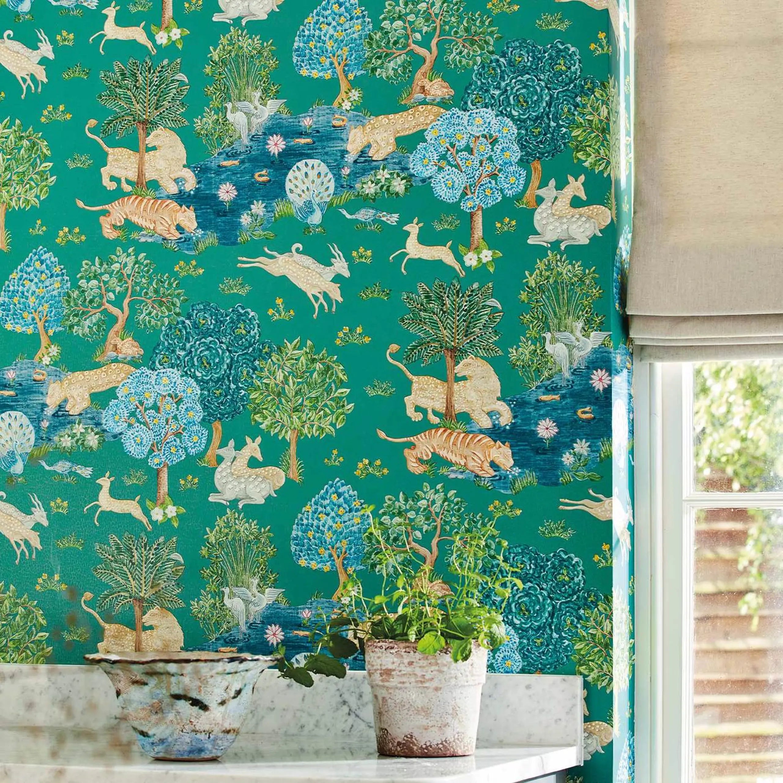Pamir Garden Wallpaper by Sanderson