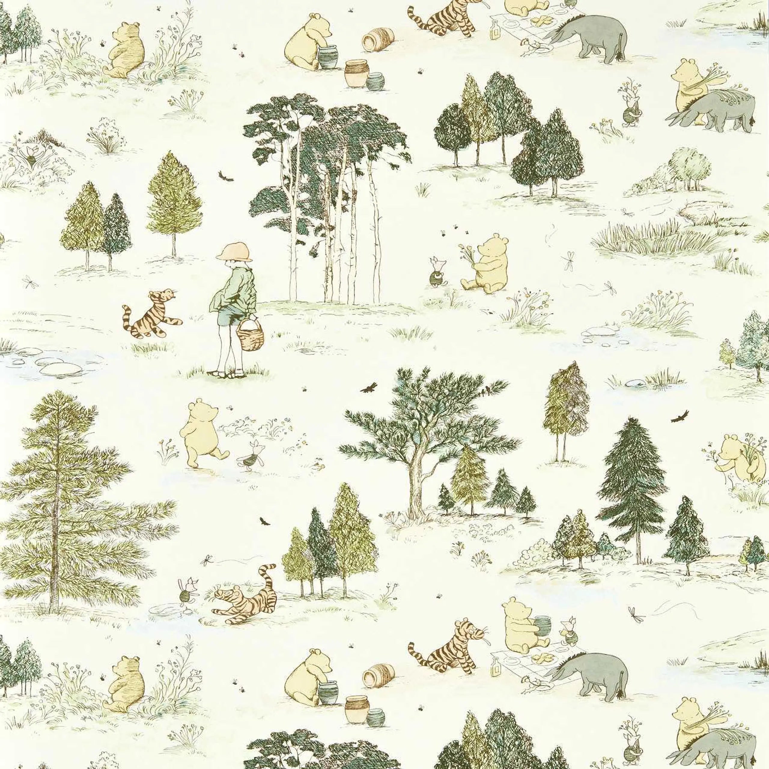 Winnie The Pooh Wallpaper by Sanderson