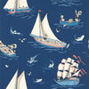Donald Nautical Wallpaper by Sanderson