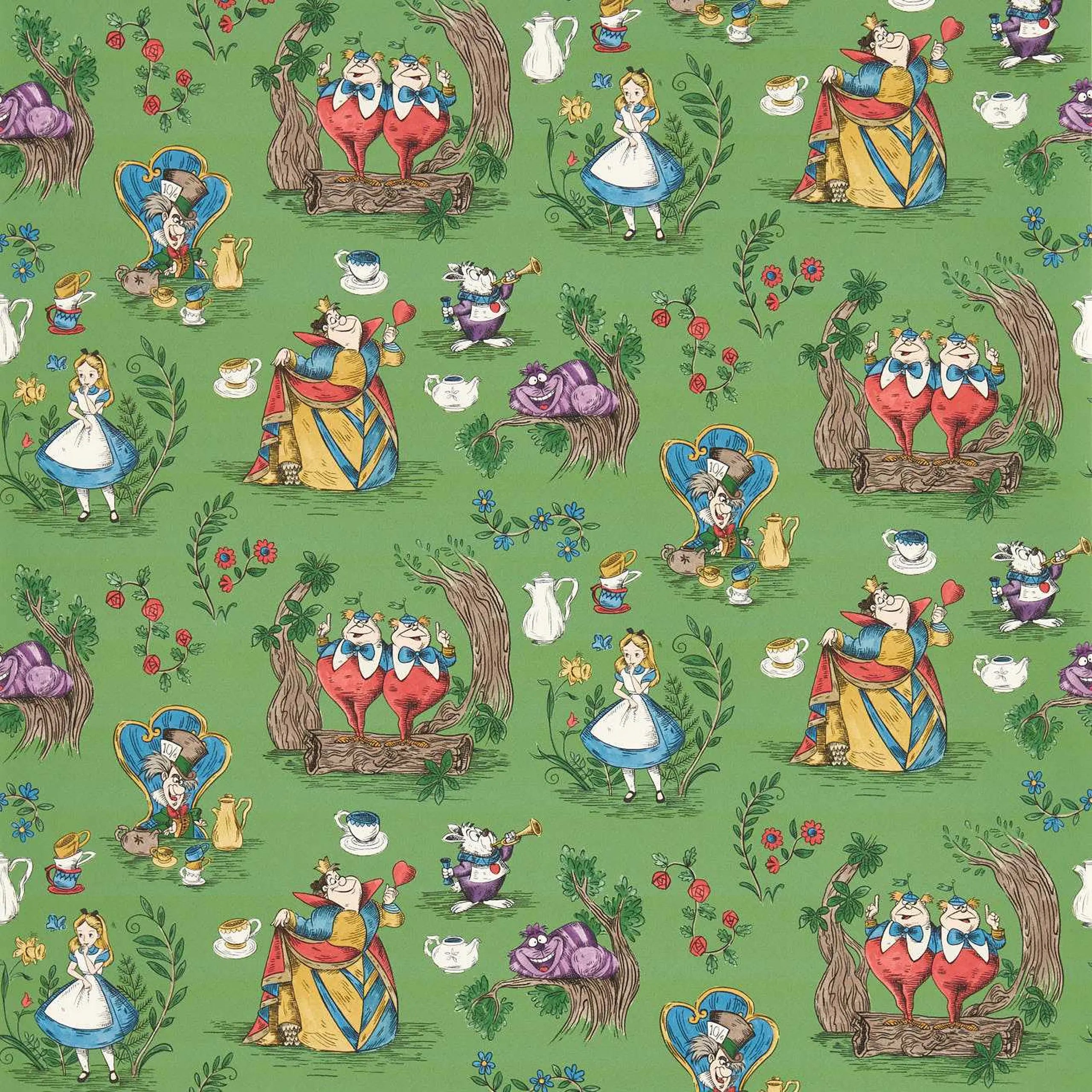 Alice In Wonderland Wallpaper by Sanderson