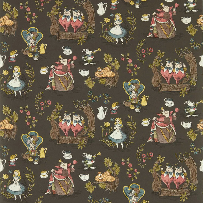 Alice In Wonderland Wallpaper by Sanderson