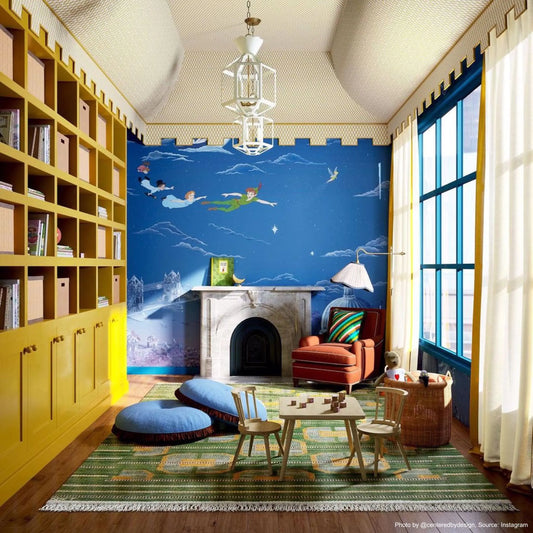 Peter Pan Wallpaper Panels by Sanderson