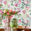 King Protea Wallpaper by Sanderson