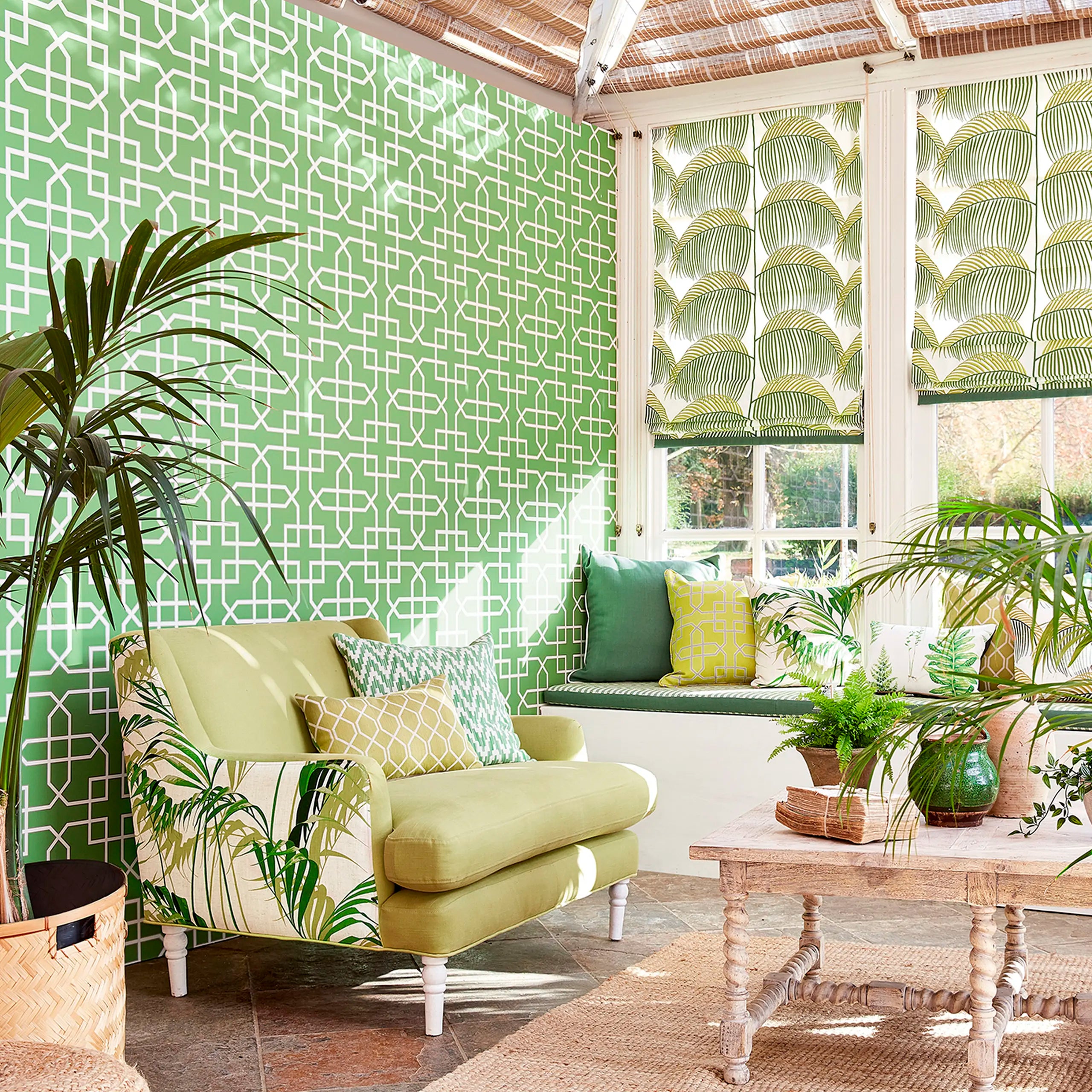 Hampton Trellis Wallpaper by Sanderson