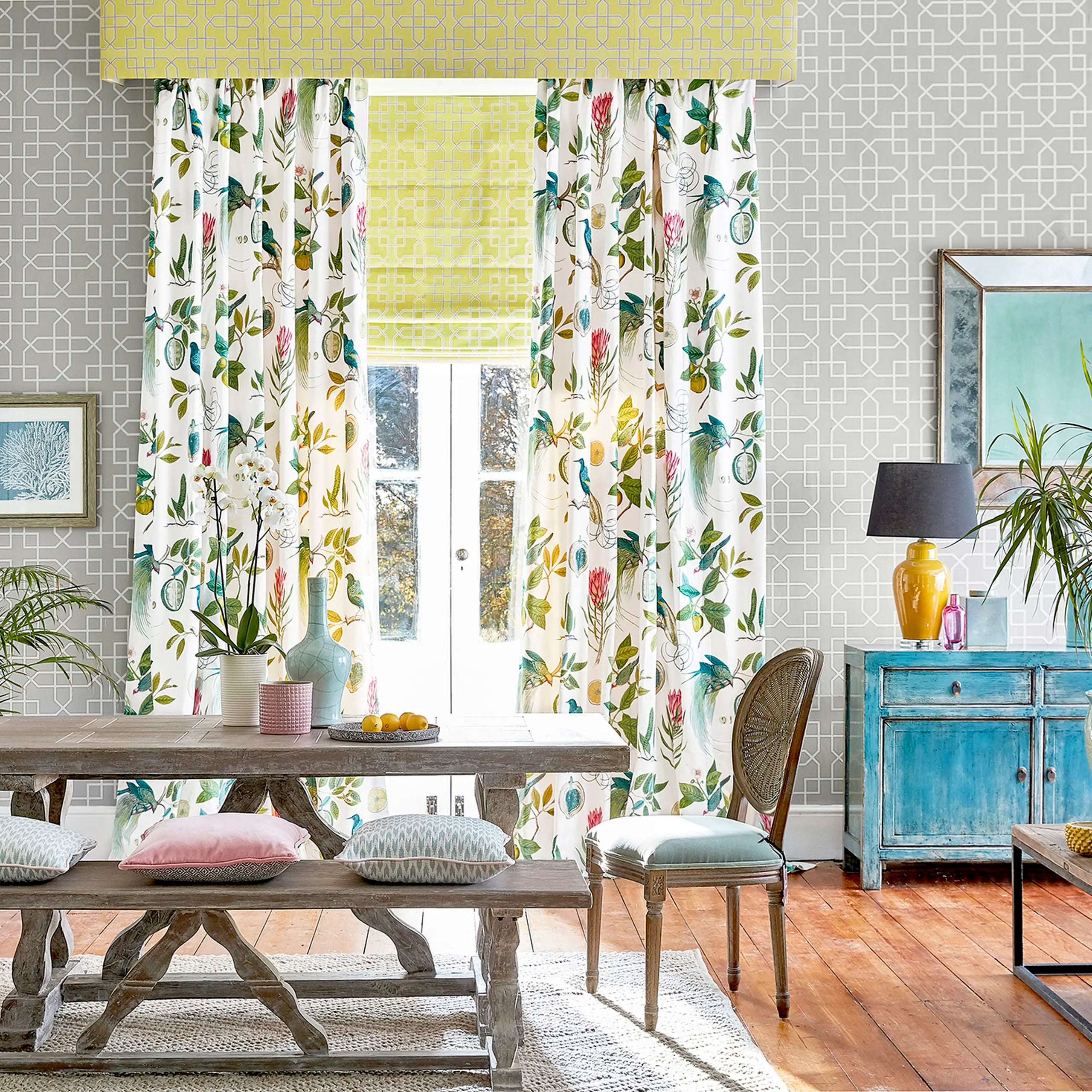 Hampton Trellis Wallpaper by Sanderson