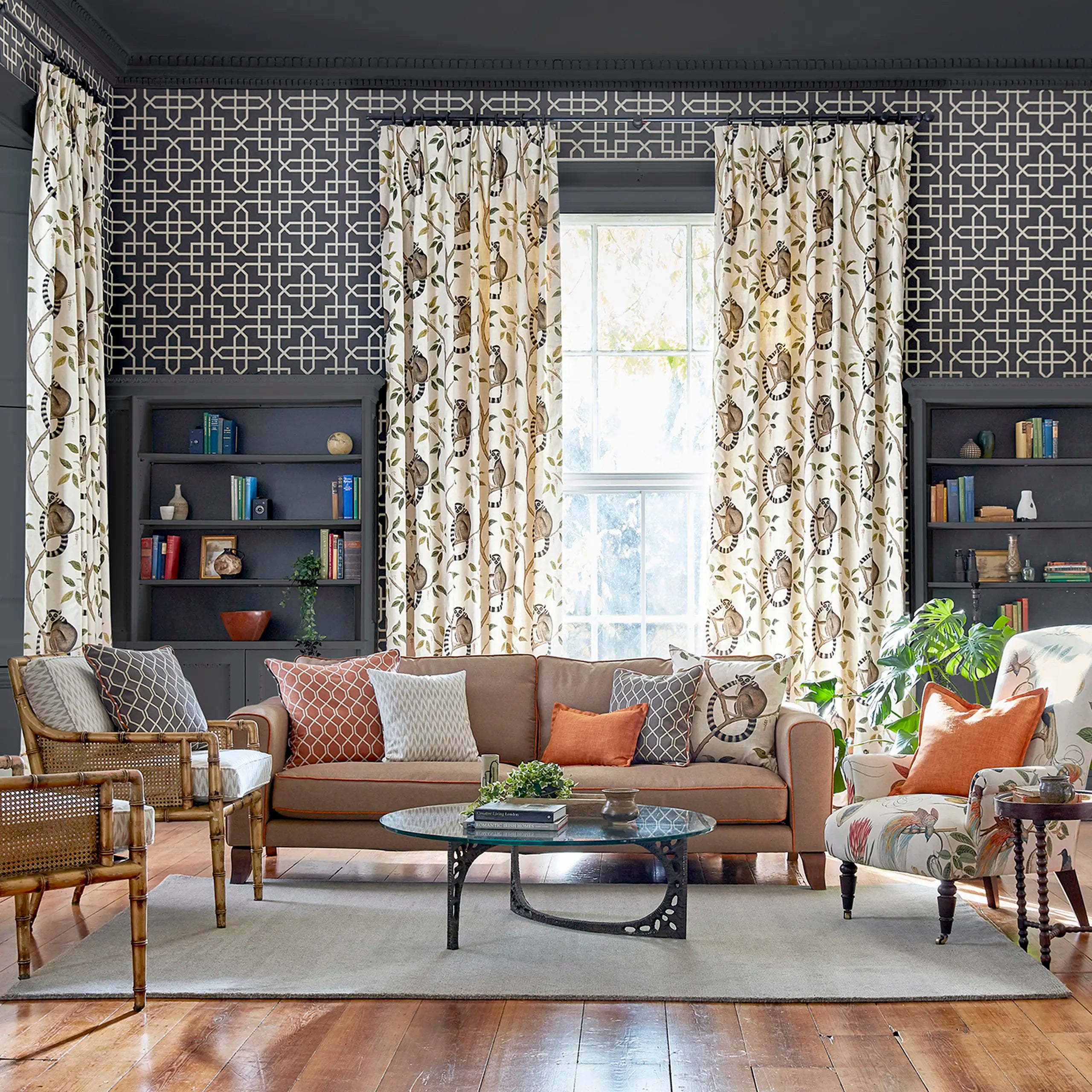 Hampton Trellis Wallpaper by Sanderson