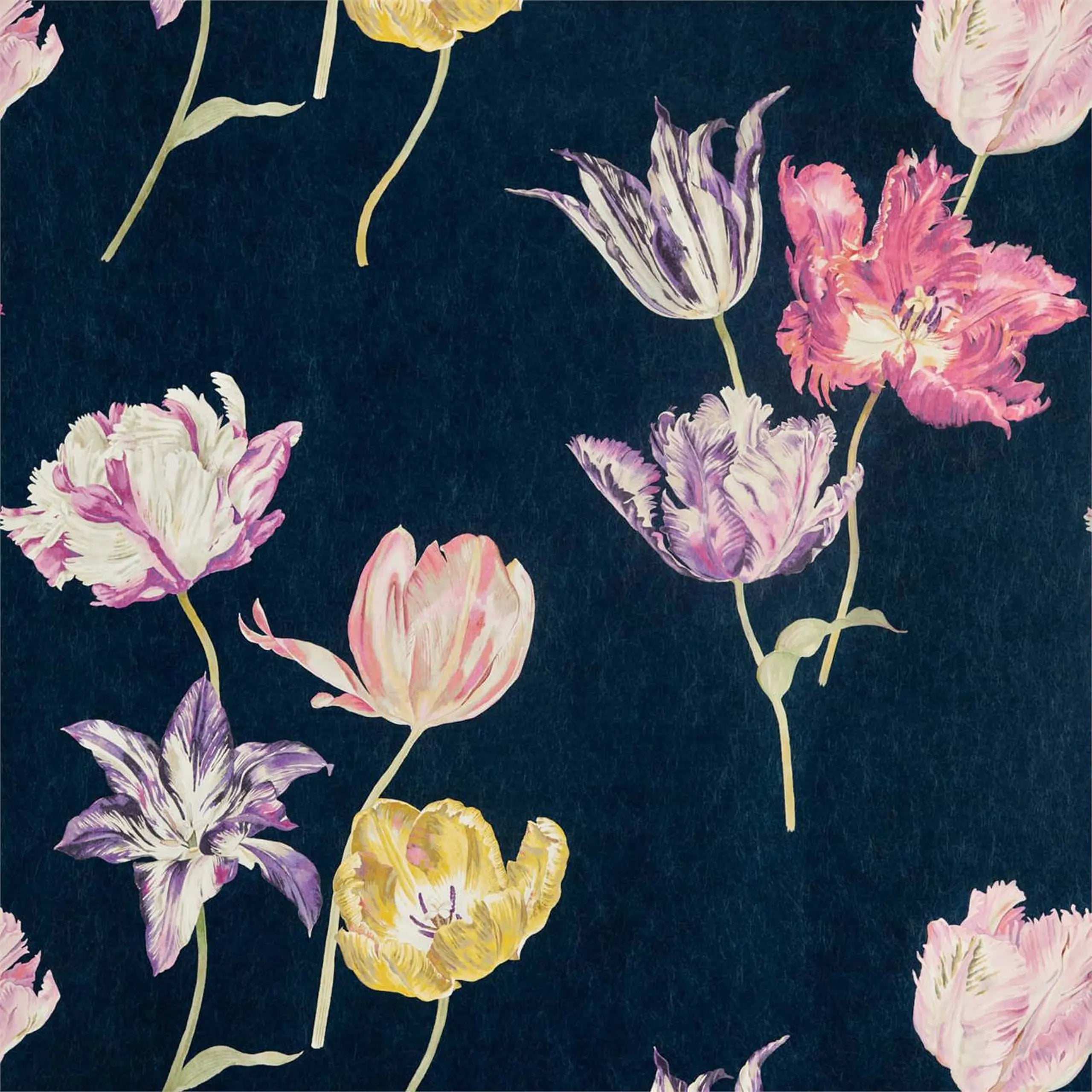 Tulipomania Wallpaper by Sanderson (Sold by the Metre)