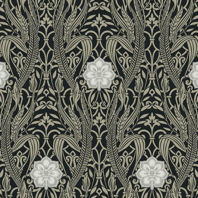 Gatsby Damask Wallpaper