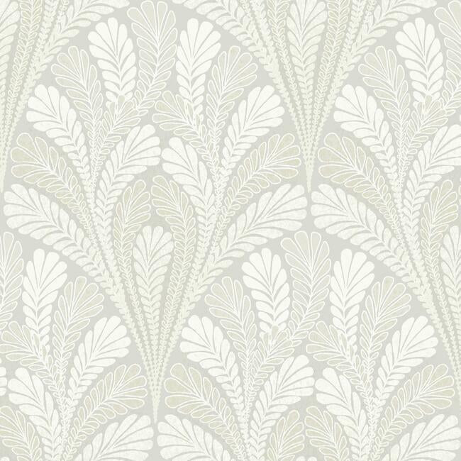 Shell Damask Wallpaper