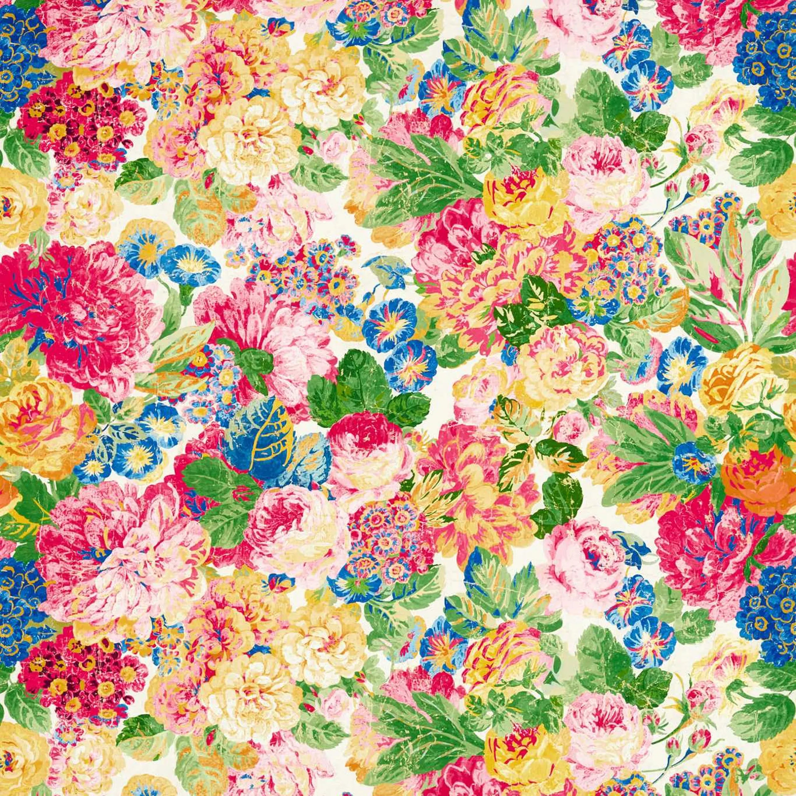 Very Rose & Peony by Sanderson (Sold by the Metre)