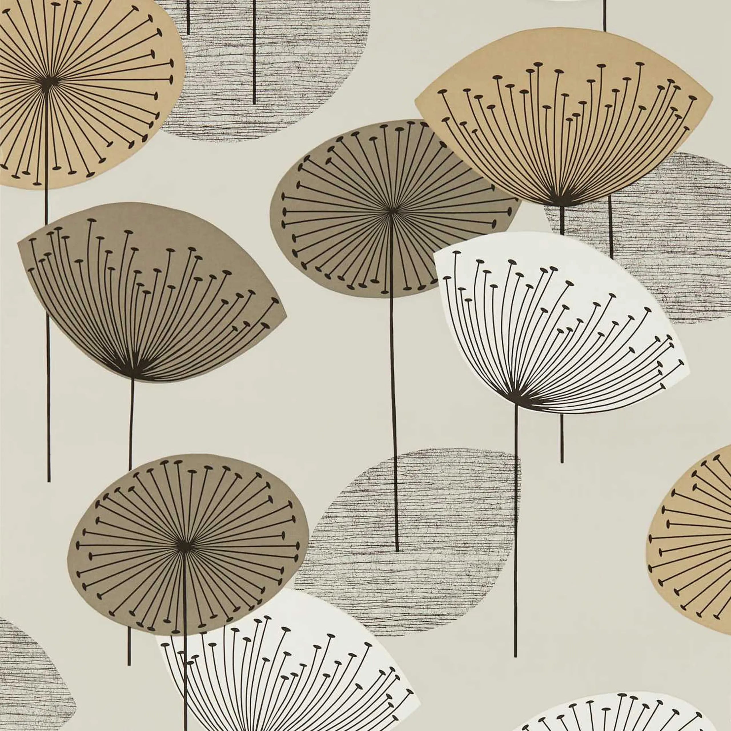 Dandelion Clocks Wallpaper by Sanderson