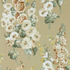 Hollyhocks Wallpaper by Sanderson