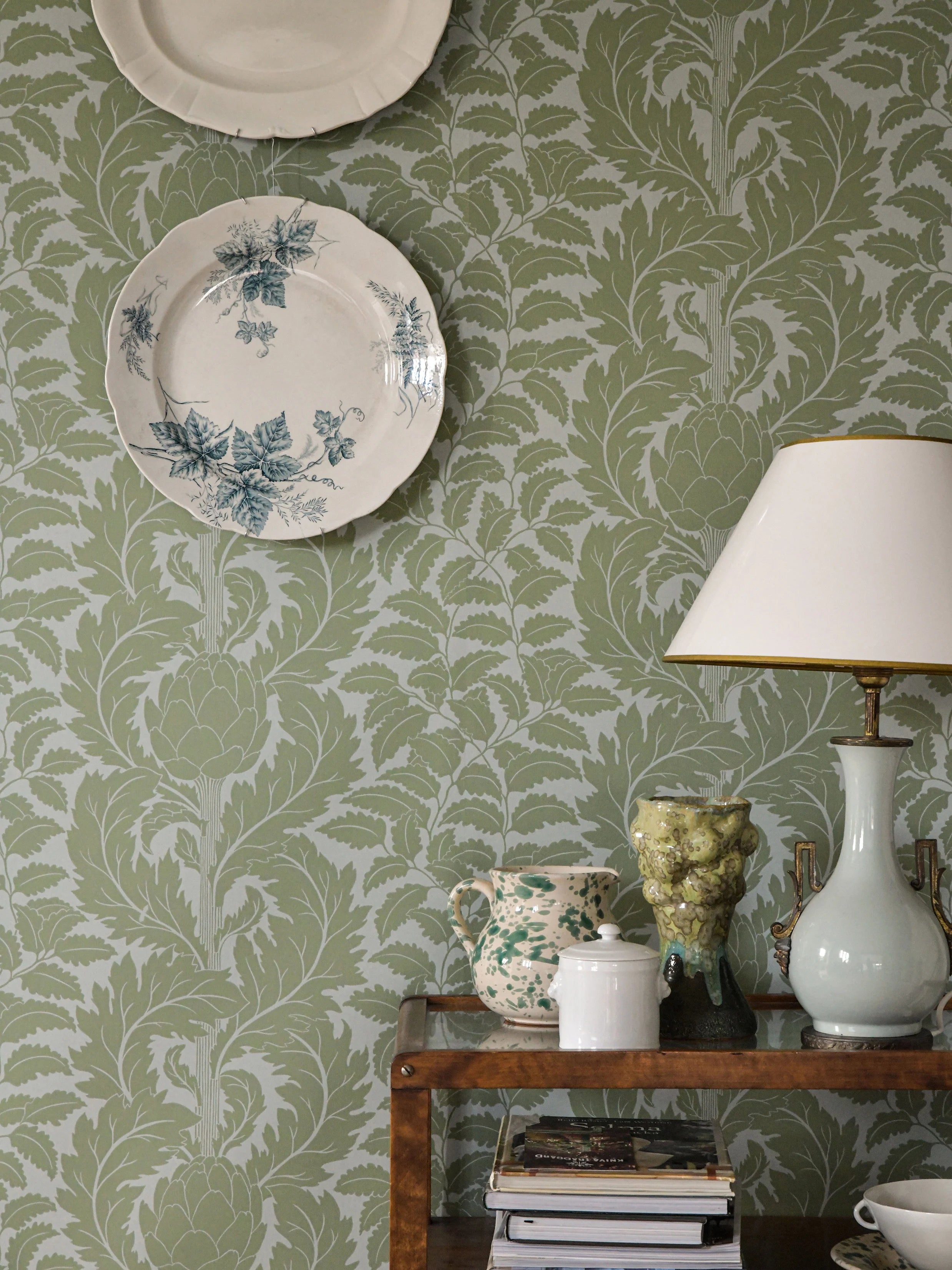 Artichoke Wallpaper by Långelid Von Brömssen