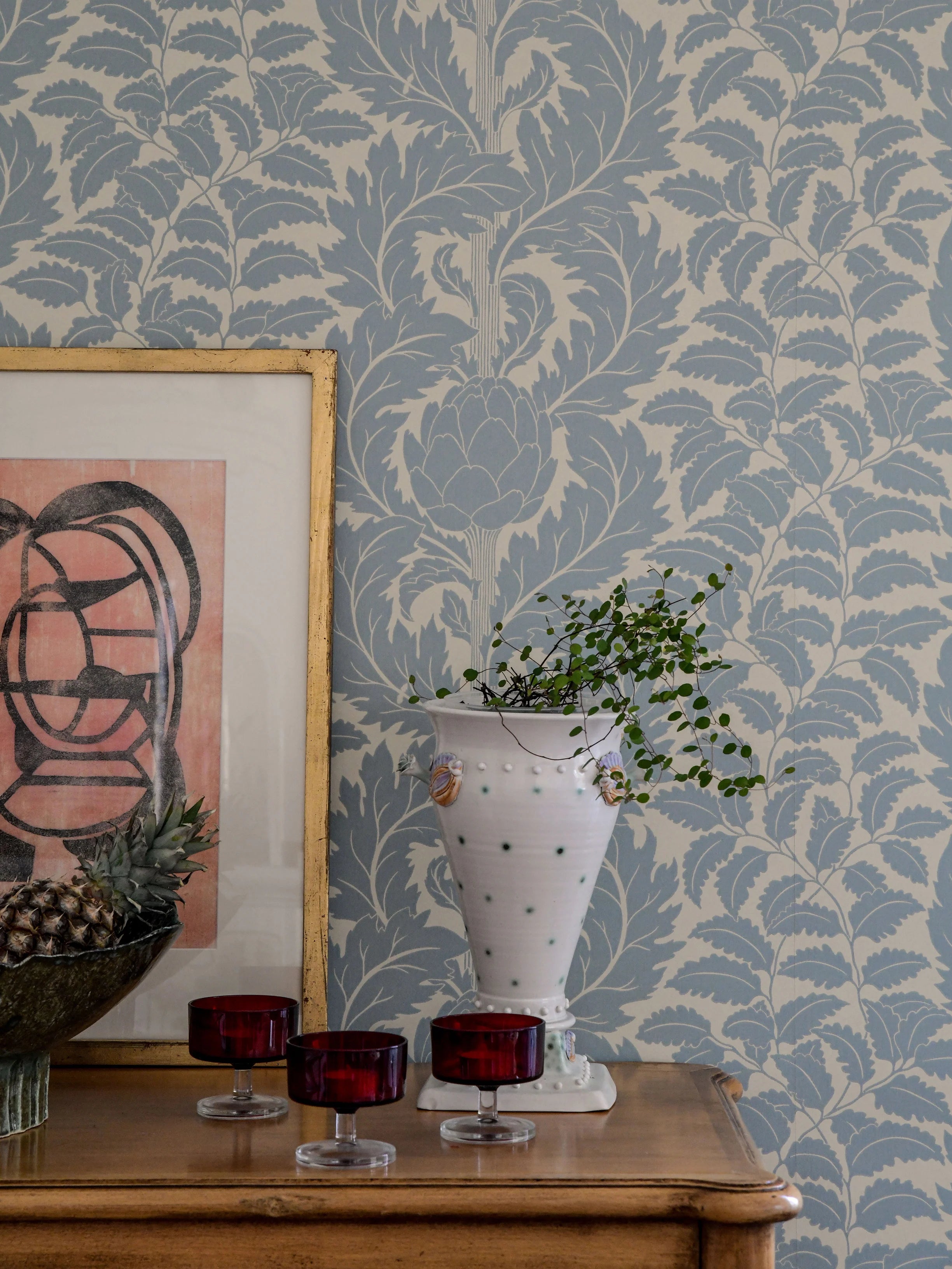 Artichoke Wallpaper by Långelid Von Brömssen