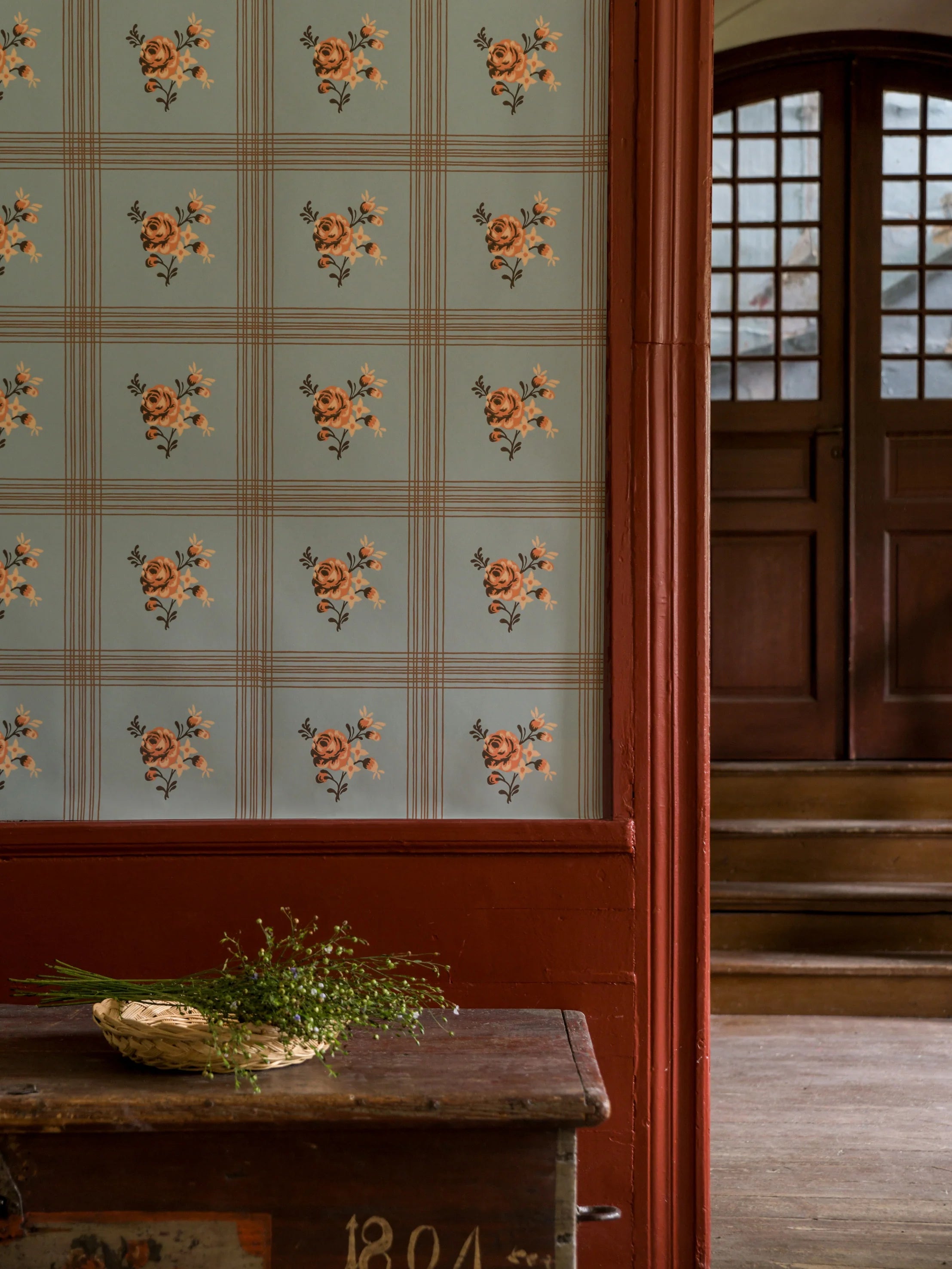 Rose Wallpaper by Långelid Von Brömssen