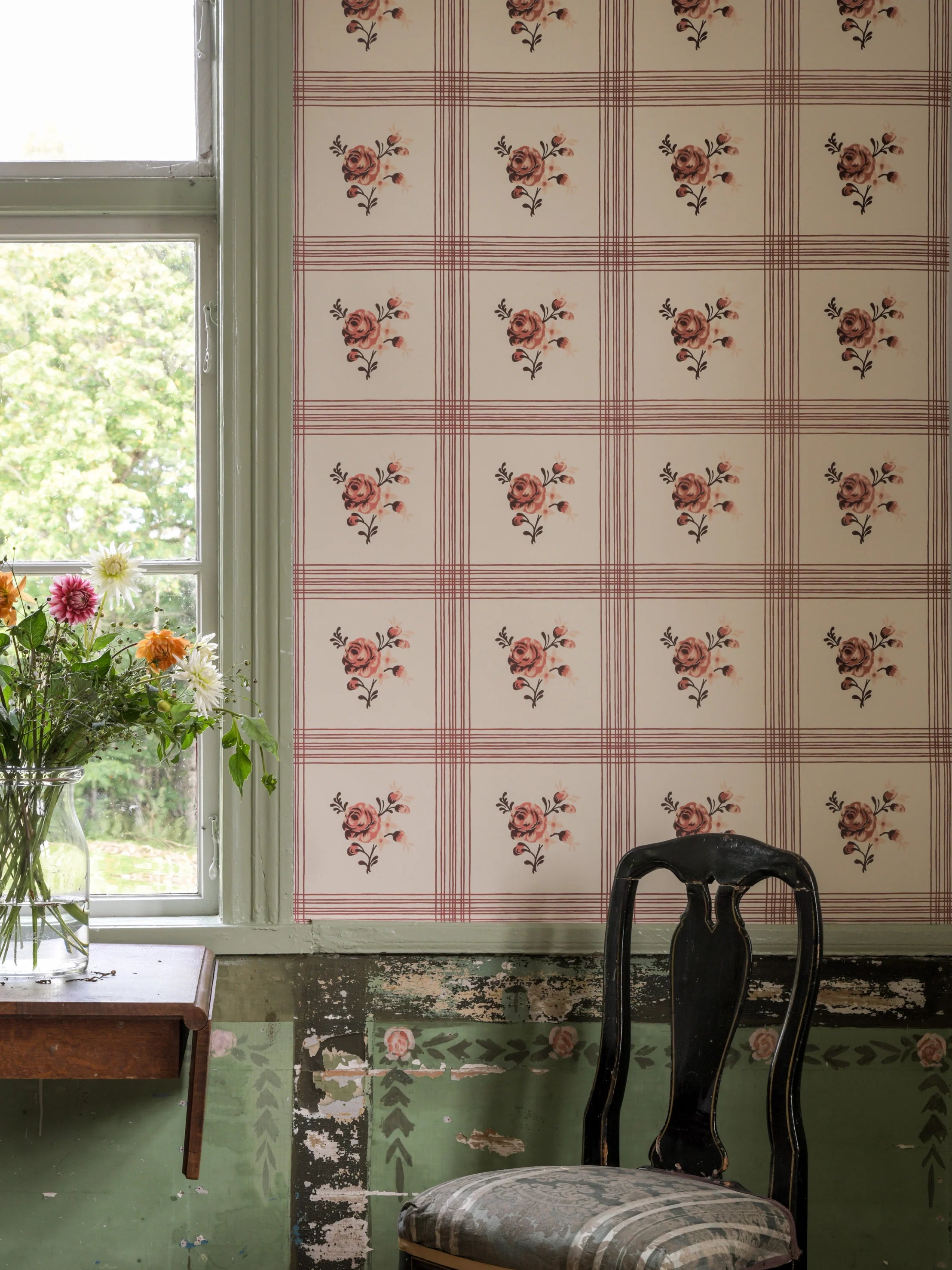 Rose Wallpaper by Långelid Von Brömssen