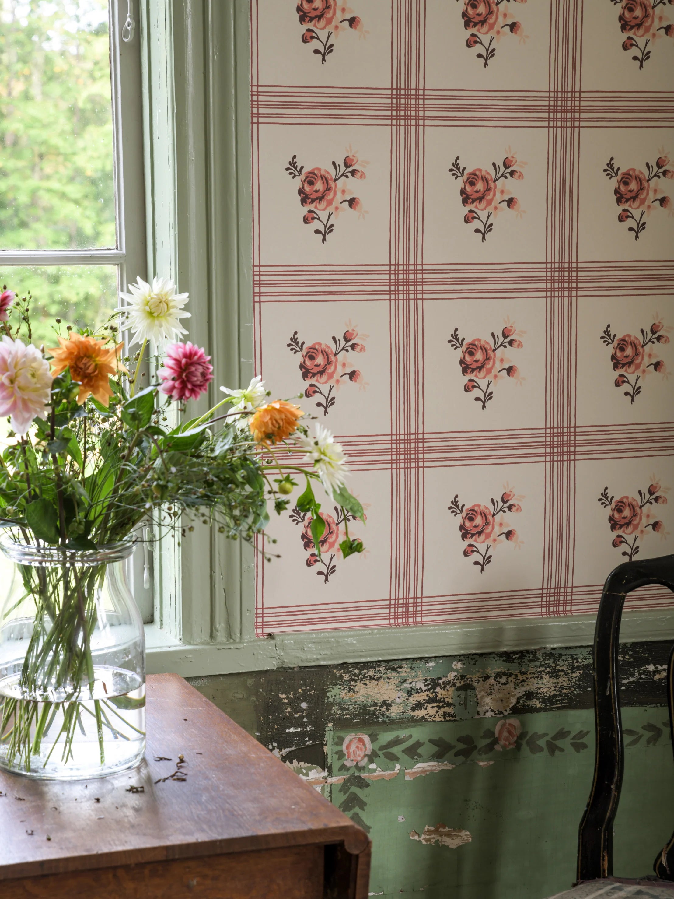 Rose Wallpaper by Långelid Von Brömssen