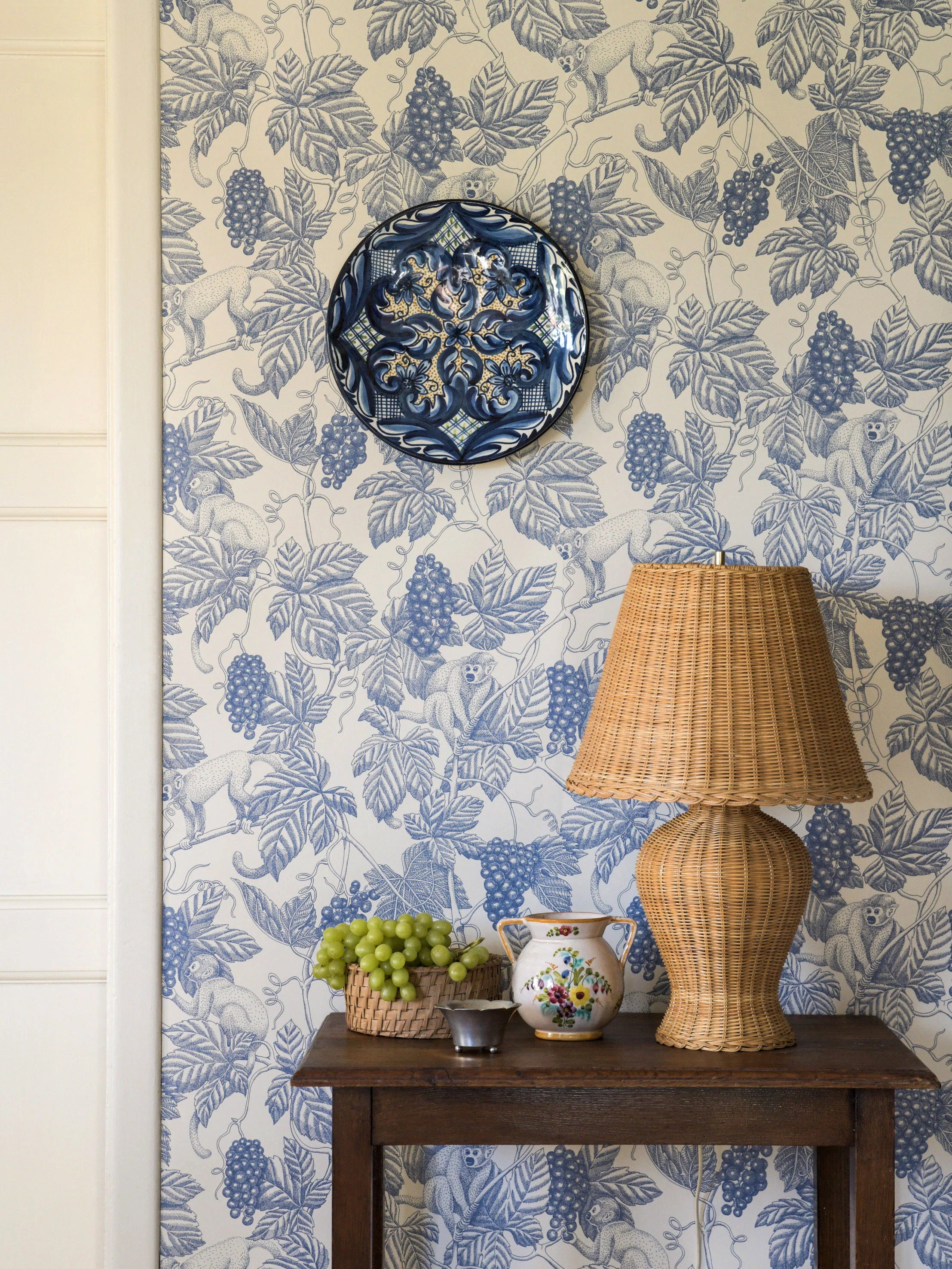 Grape Thief Wallpaper by Långelid Von Brömssen