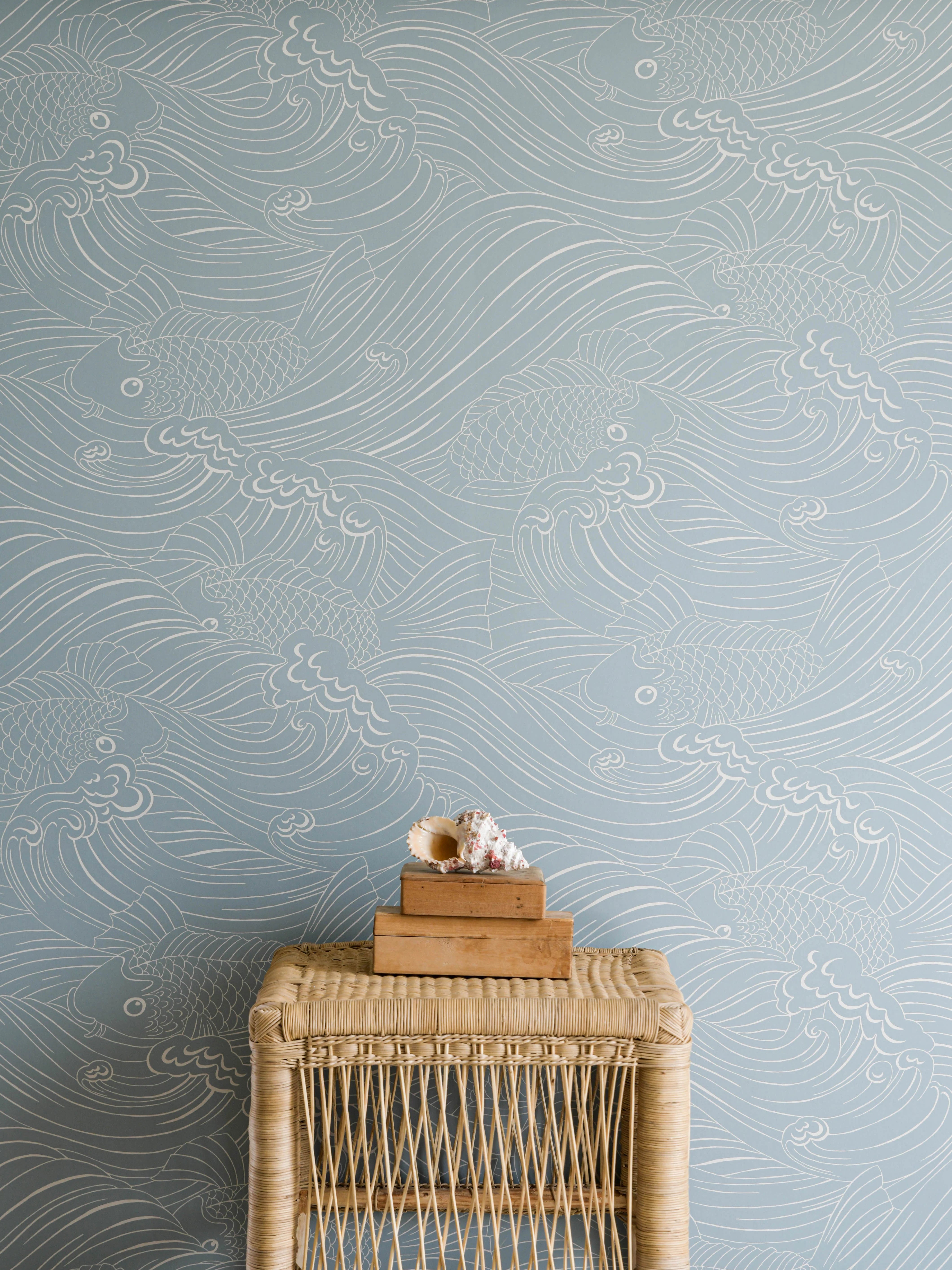 Plenty More Fish Wallpaper by Långelid Von Brömssen