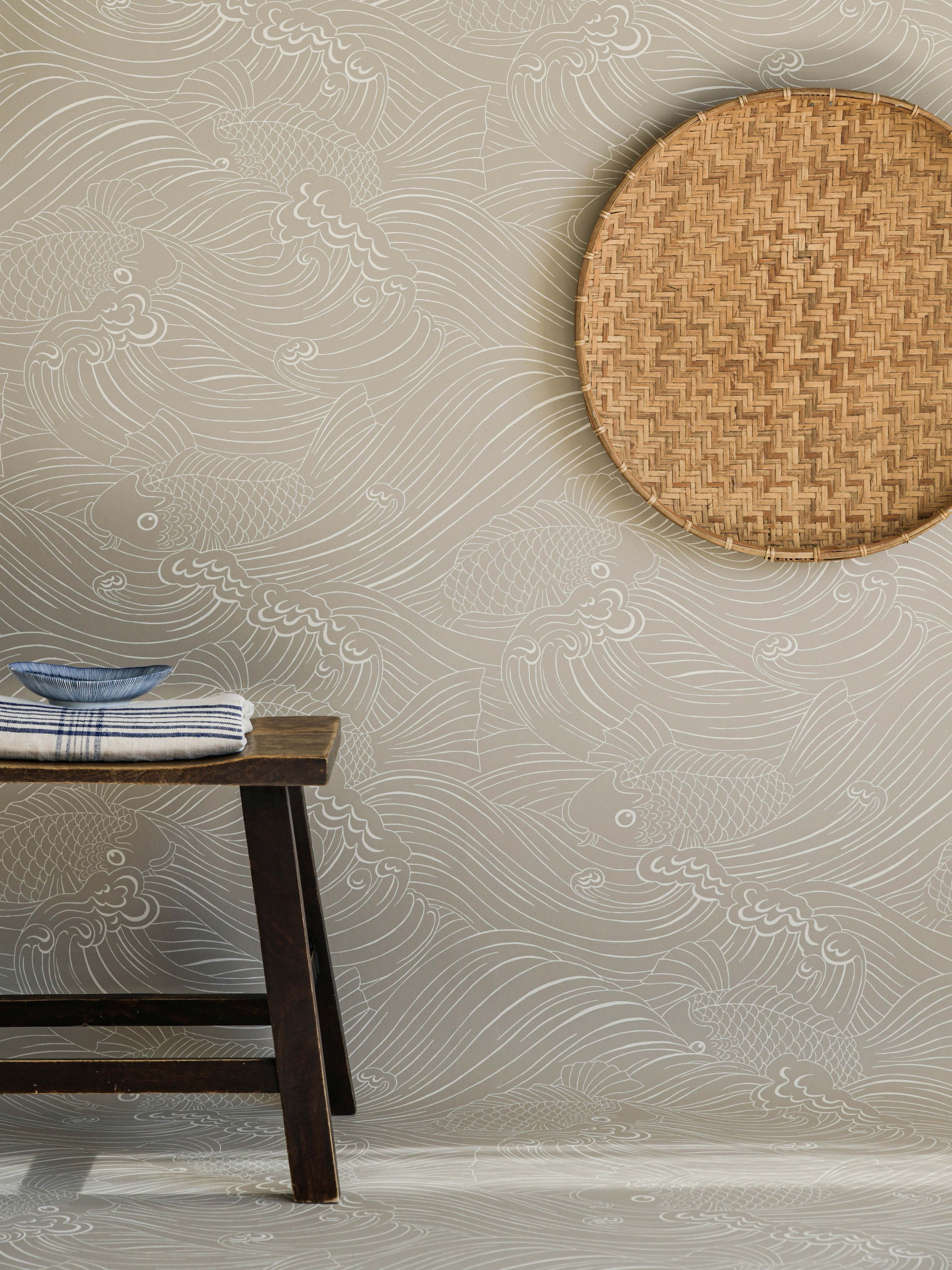 Plenty More Fish Wallpaper by Långelid Von Brömssen