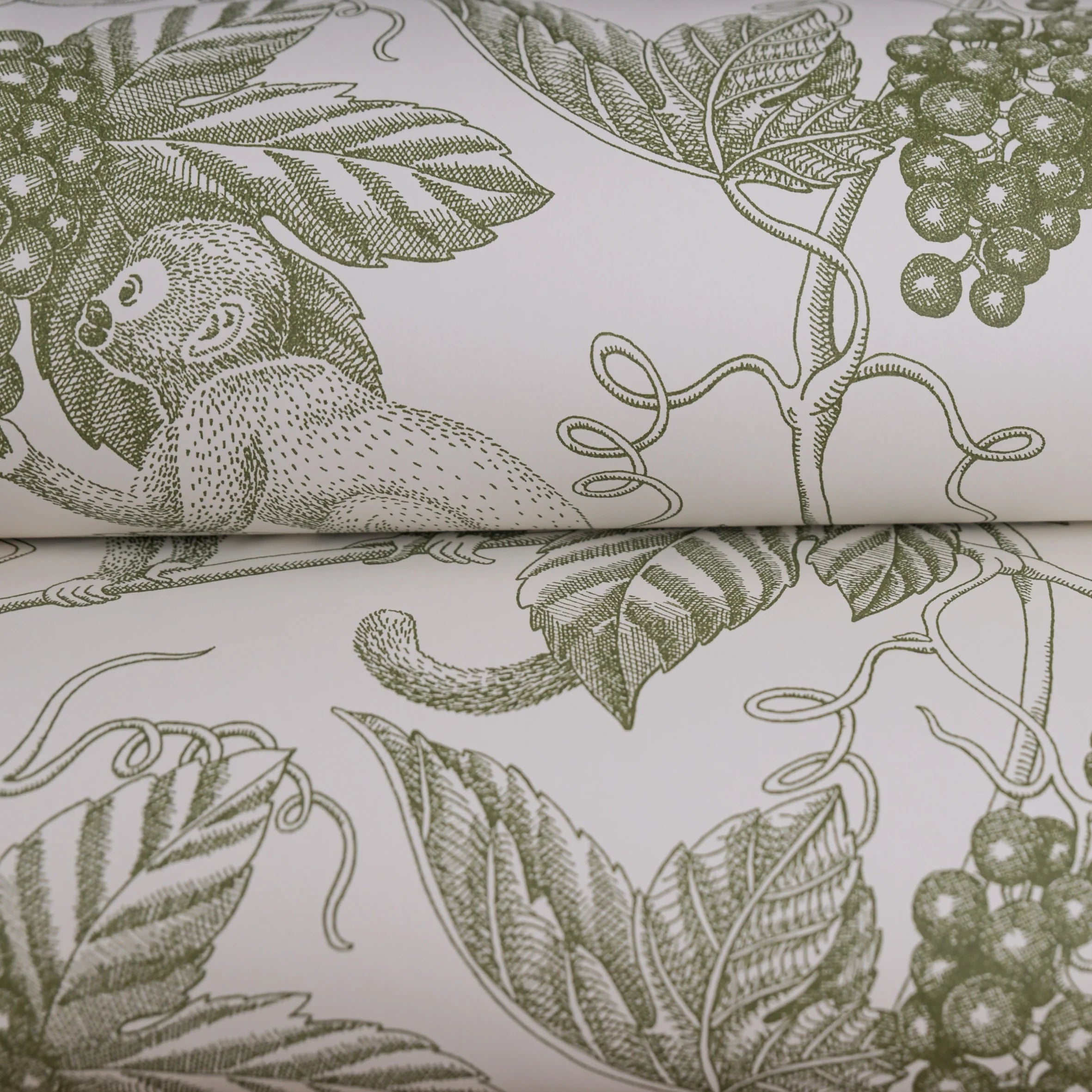 Grape Thief Wallpaper by Långelid Von Brömssen