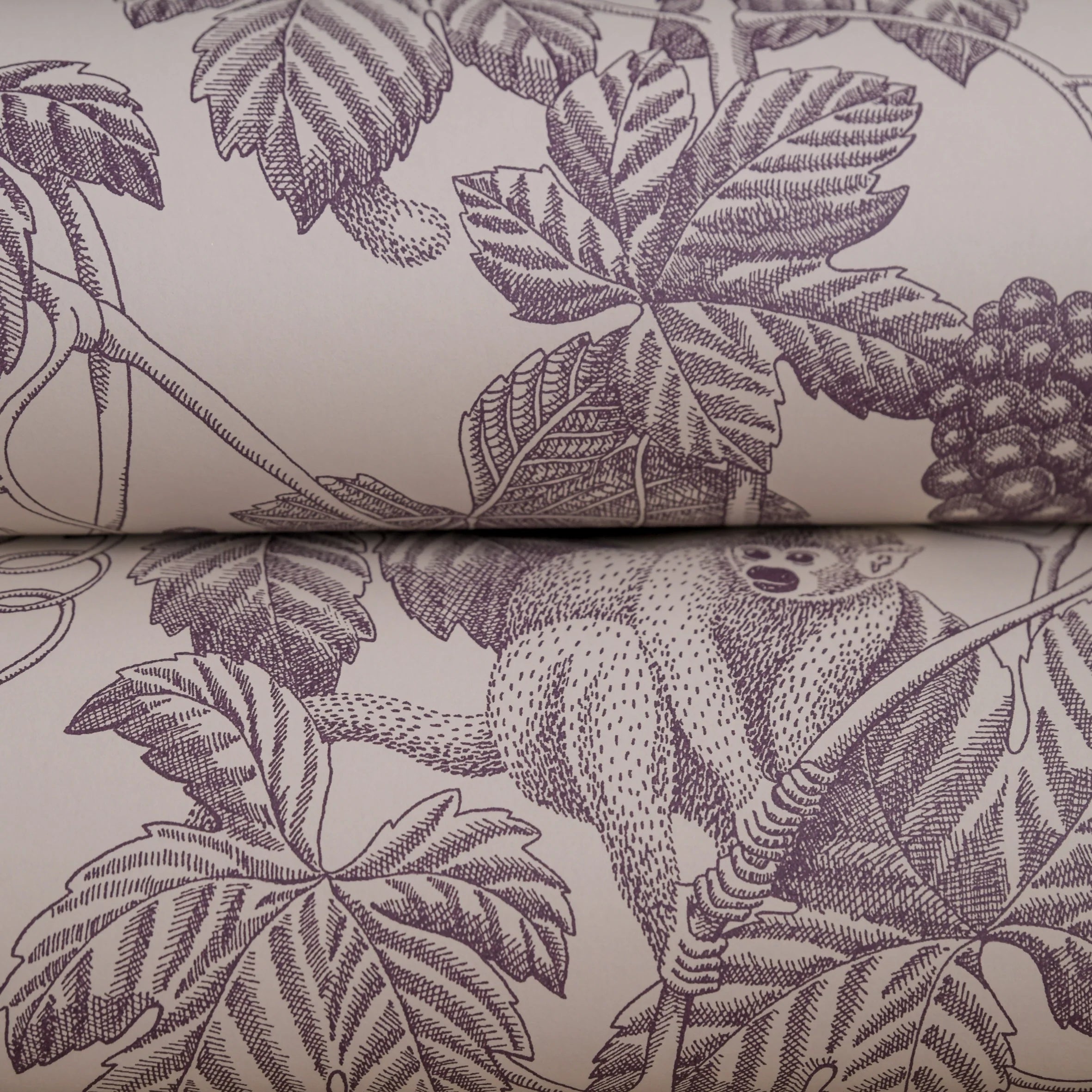 Grape Thief Wallpaper by Långelid Von Brömssen