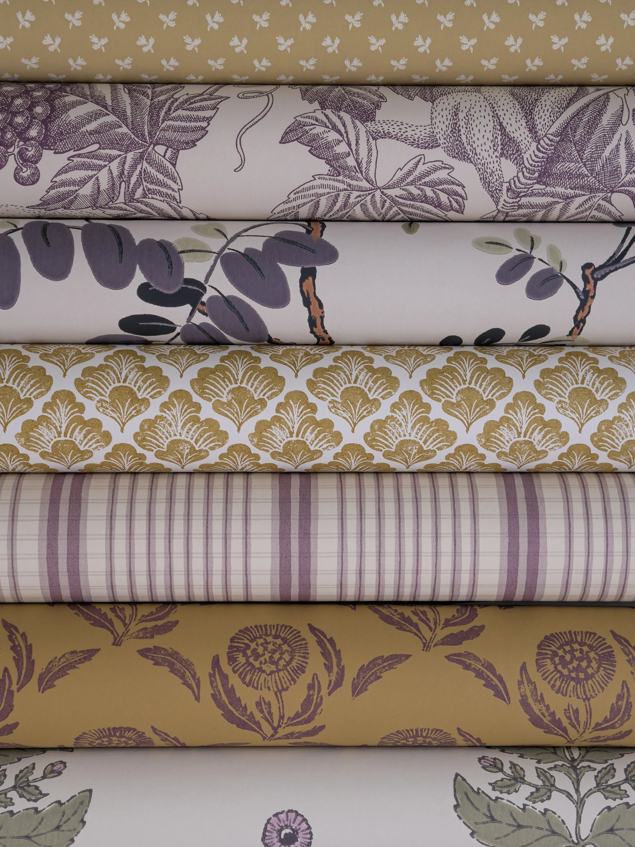 Grape Thief Wallpaper by Långelid Von Brömssen