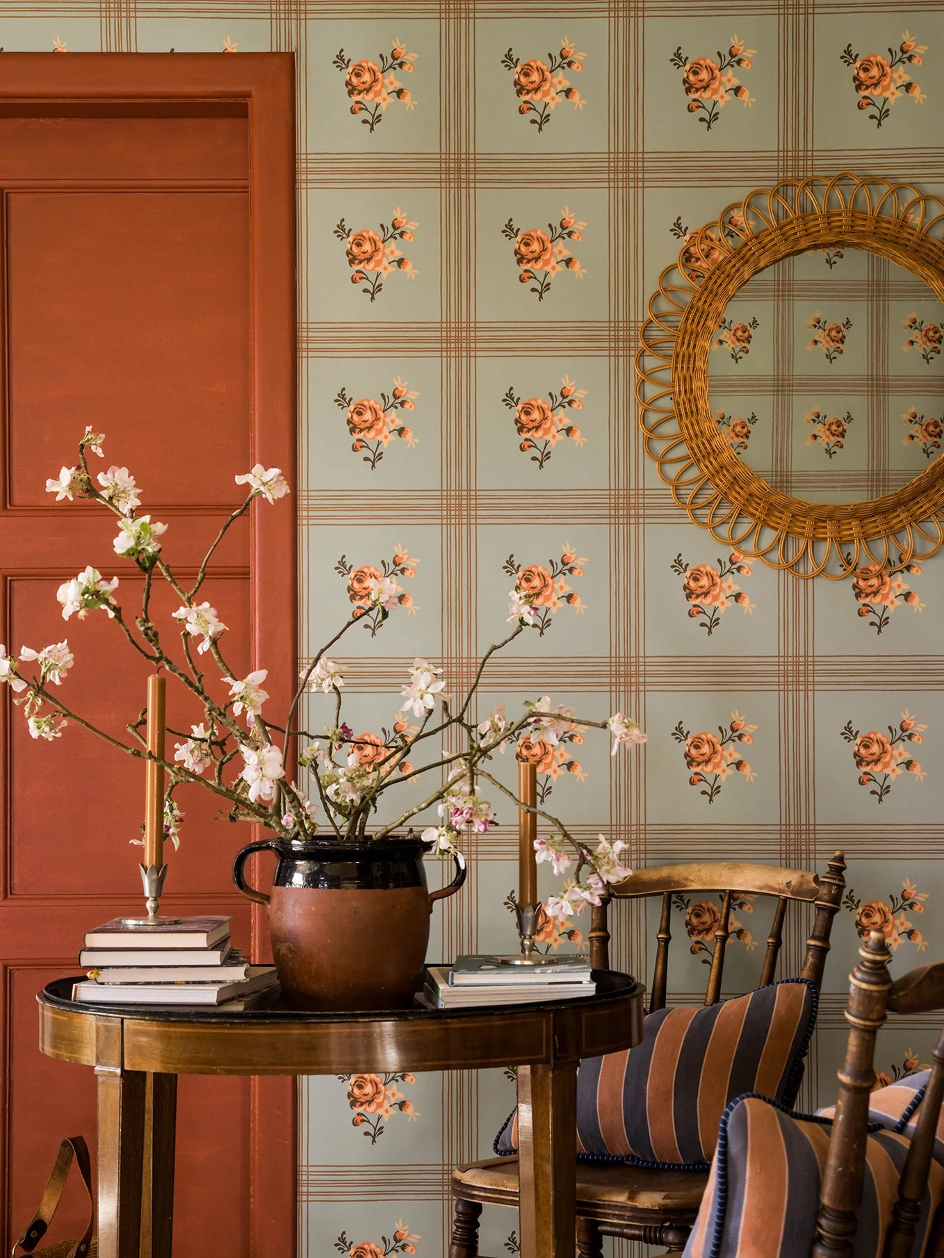 Rose Wallpaper by Långelid Von Brömssen