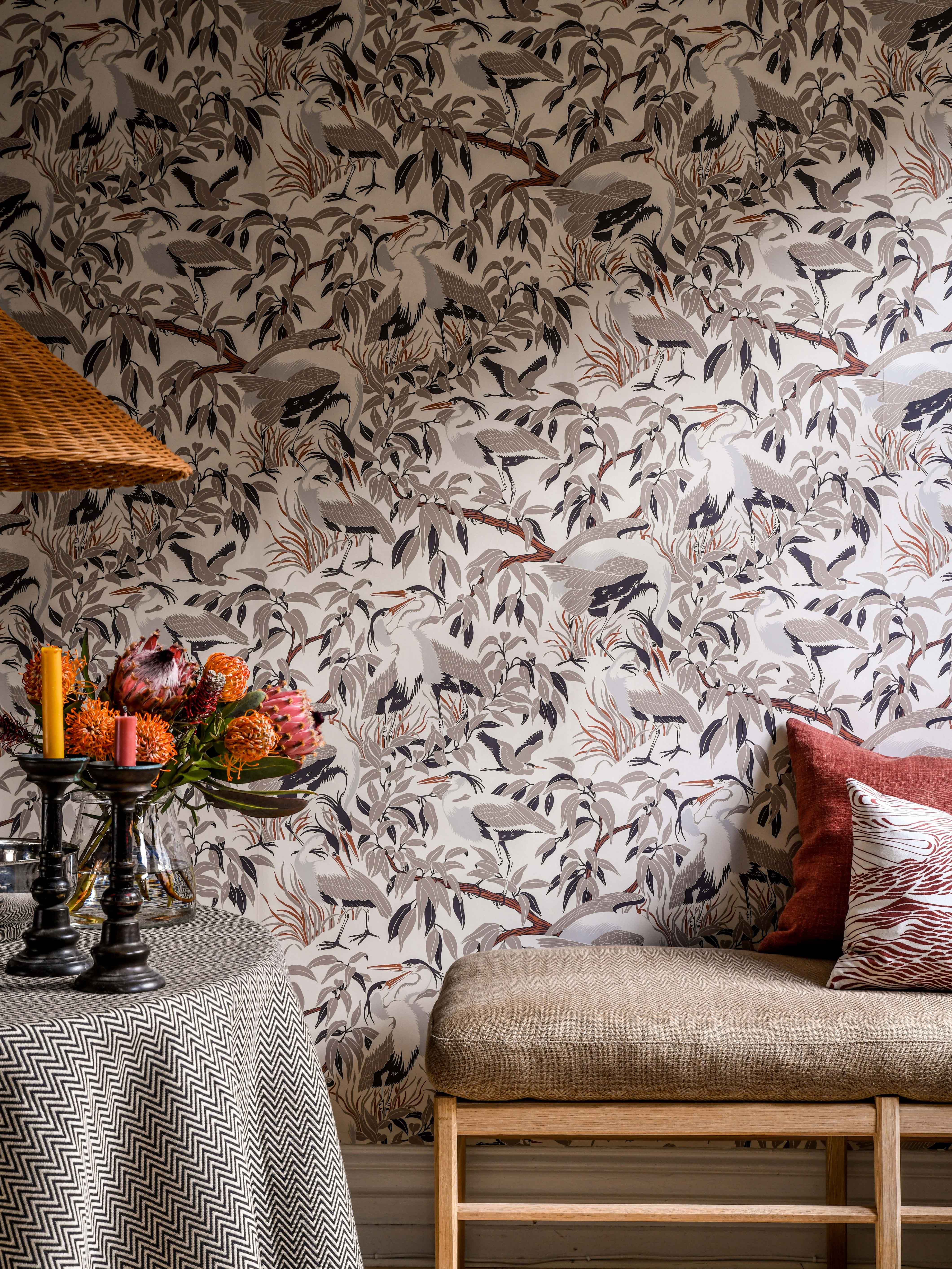 Herons Wallpaper by Långelid Von Brömssen
