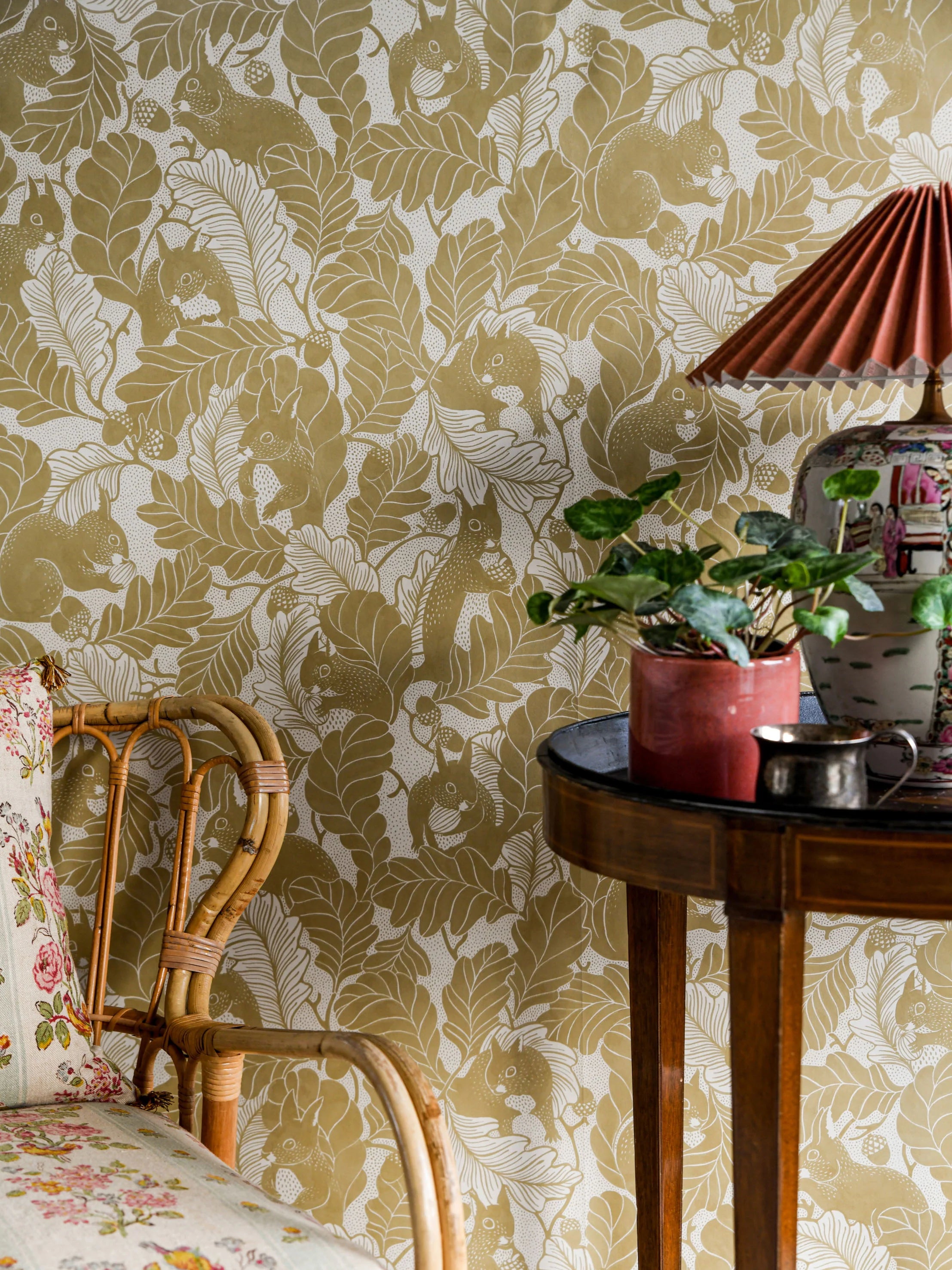 Oak Tree Tails Wallpaper by Långelid Von Brömssen