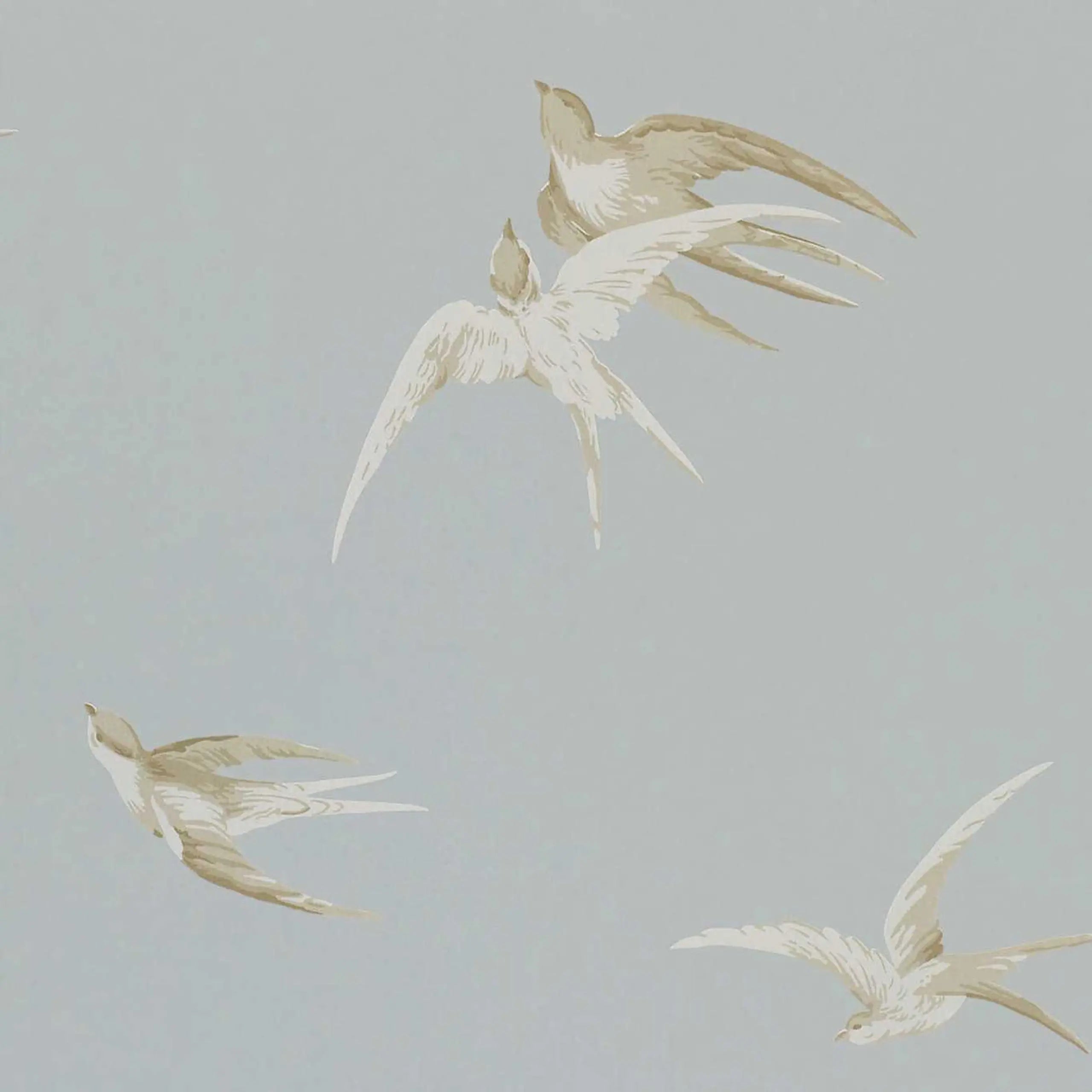 Swallows Wallpaper by Sanderson