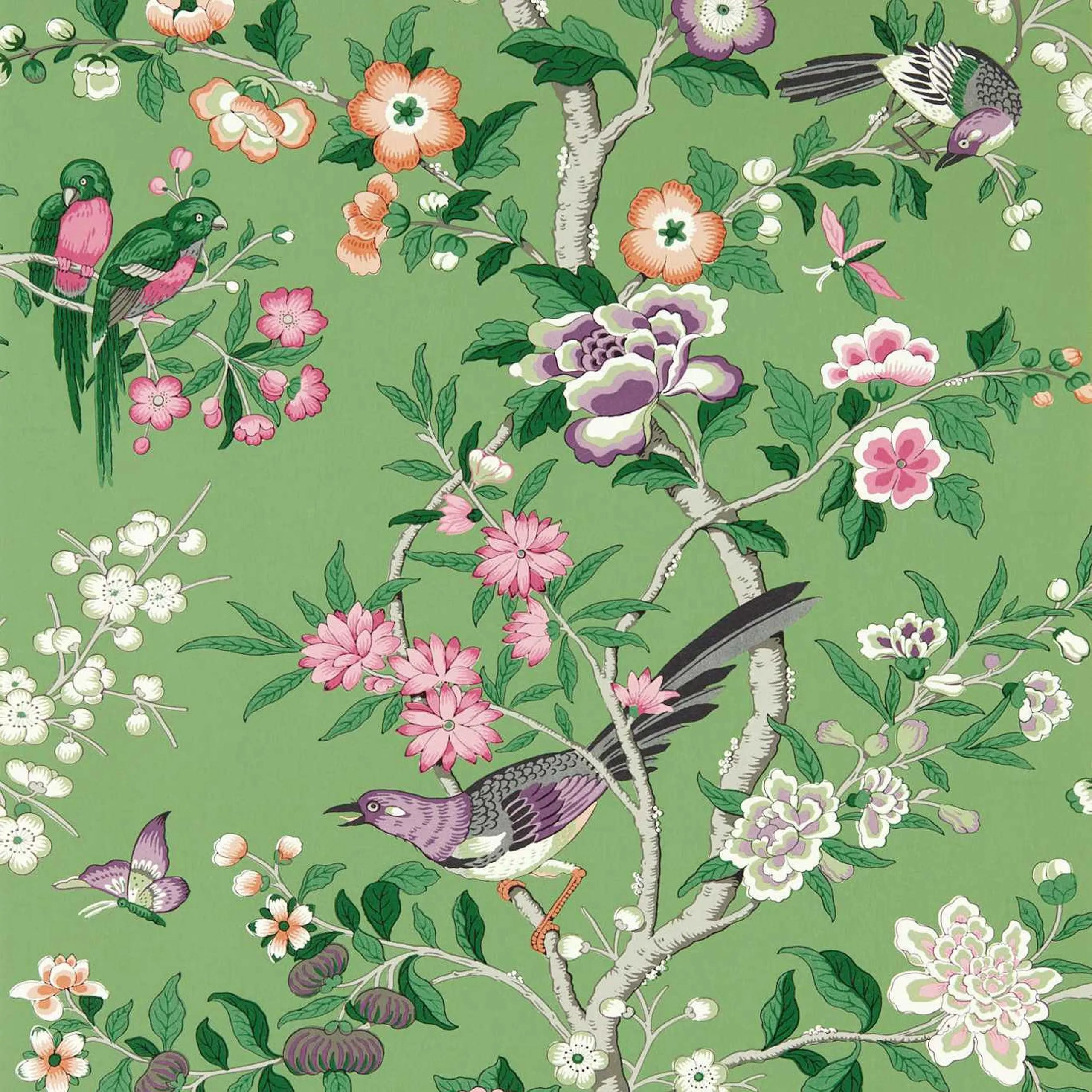 Chinoiserie Hall Wallpaper by Sanderson