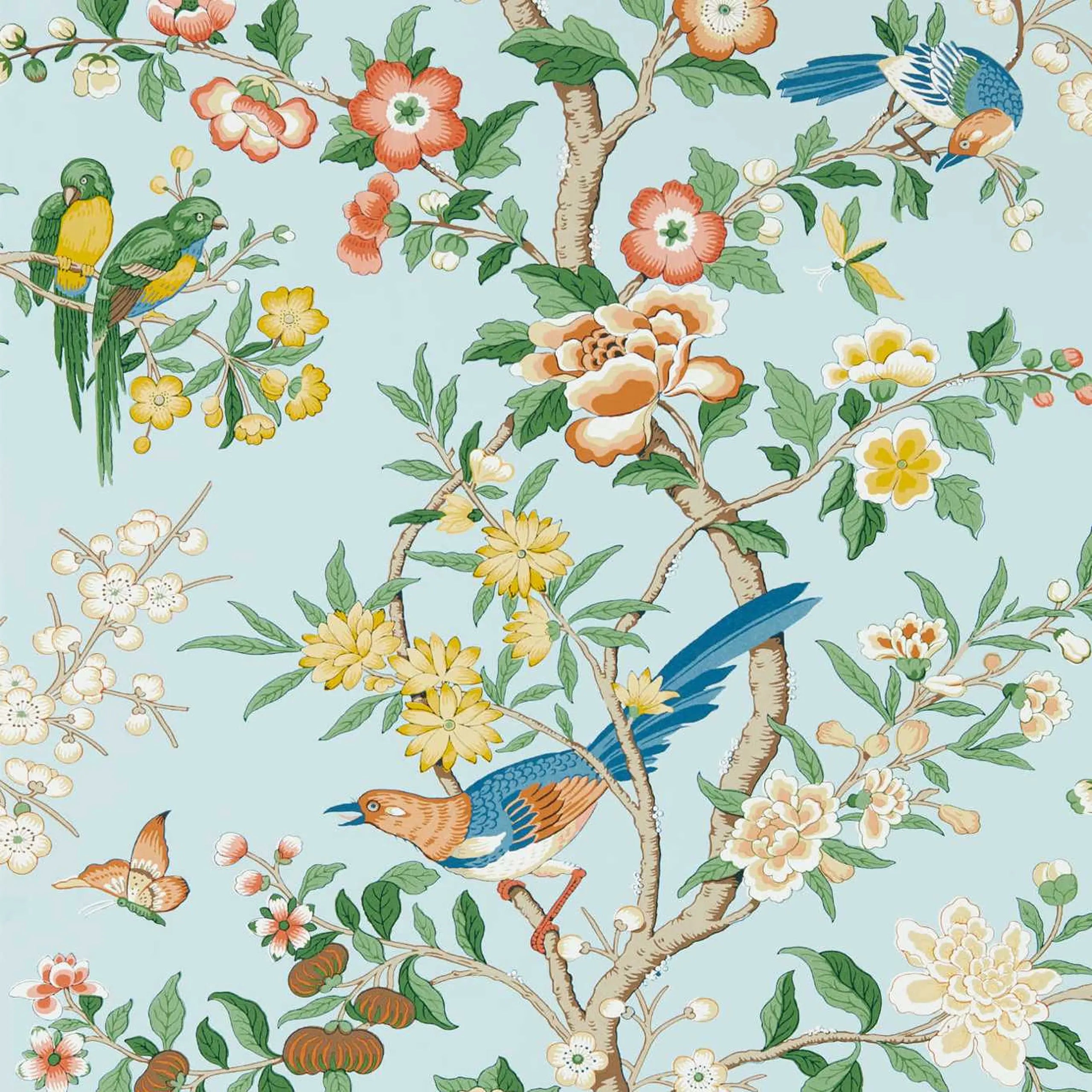 Chinoiserie Hall Wallpaper by Sanderson