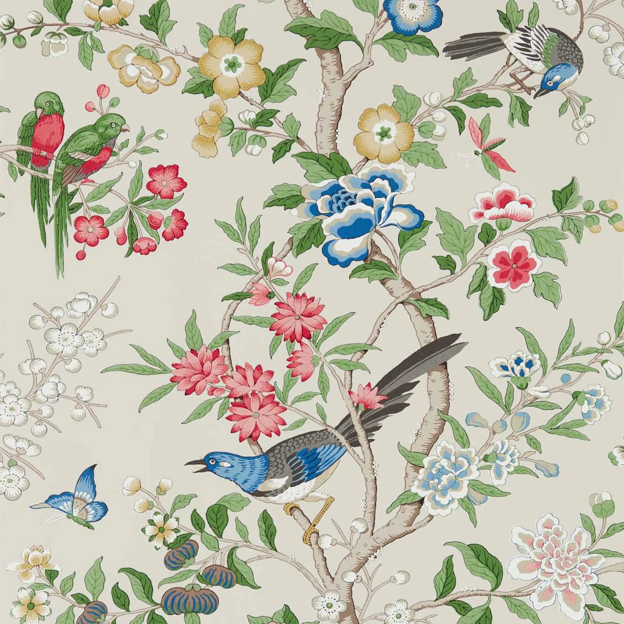 Chinoiserie Hall Wallpaper by Sanderson