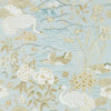 Crane & Frog Wallpaper by Sanderson
