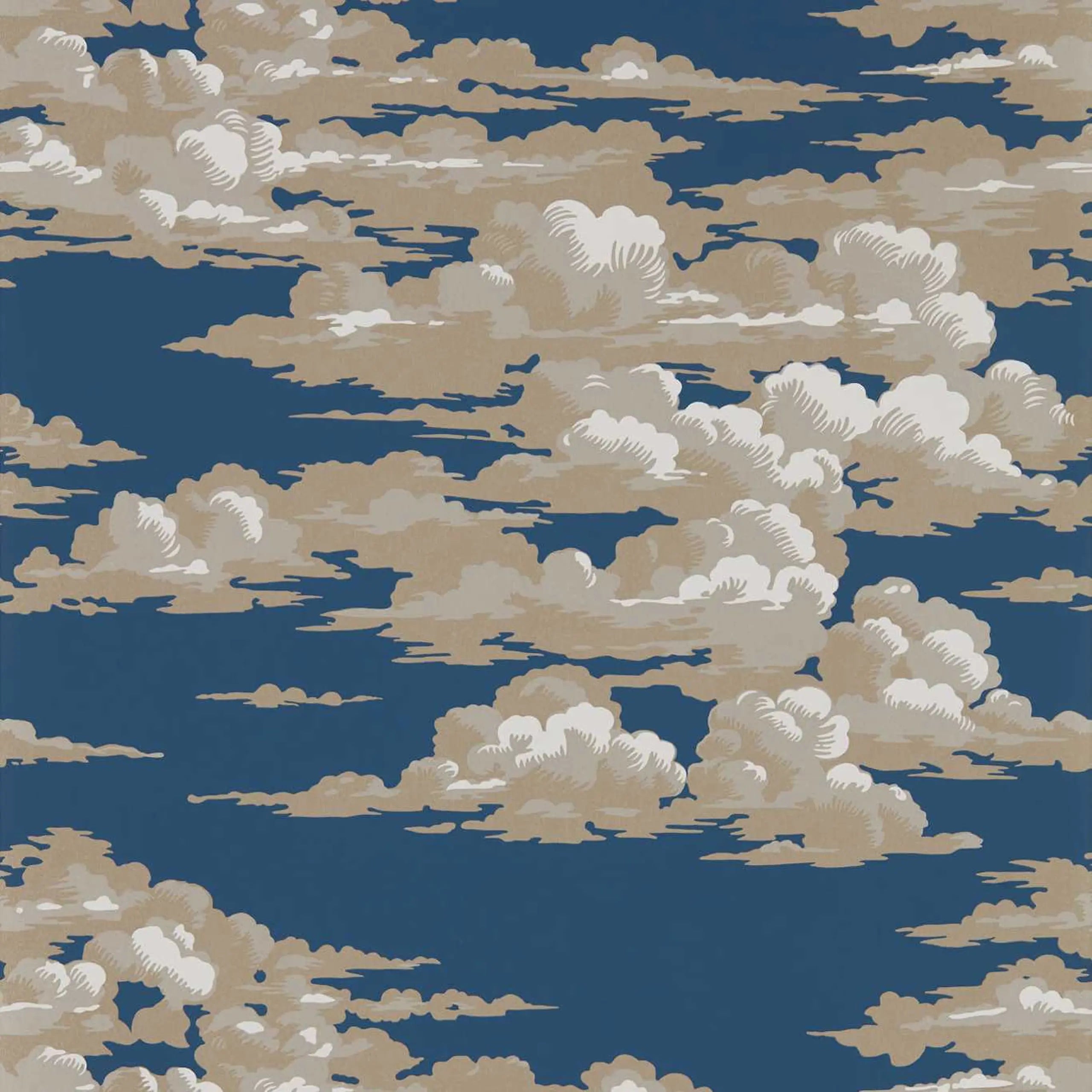 Silvi Clouds Wallpaper by Sanderson