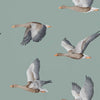 Elysian Geese Wallpaper by Sanderson