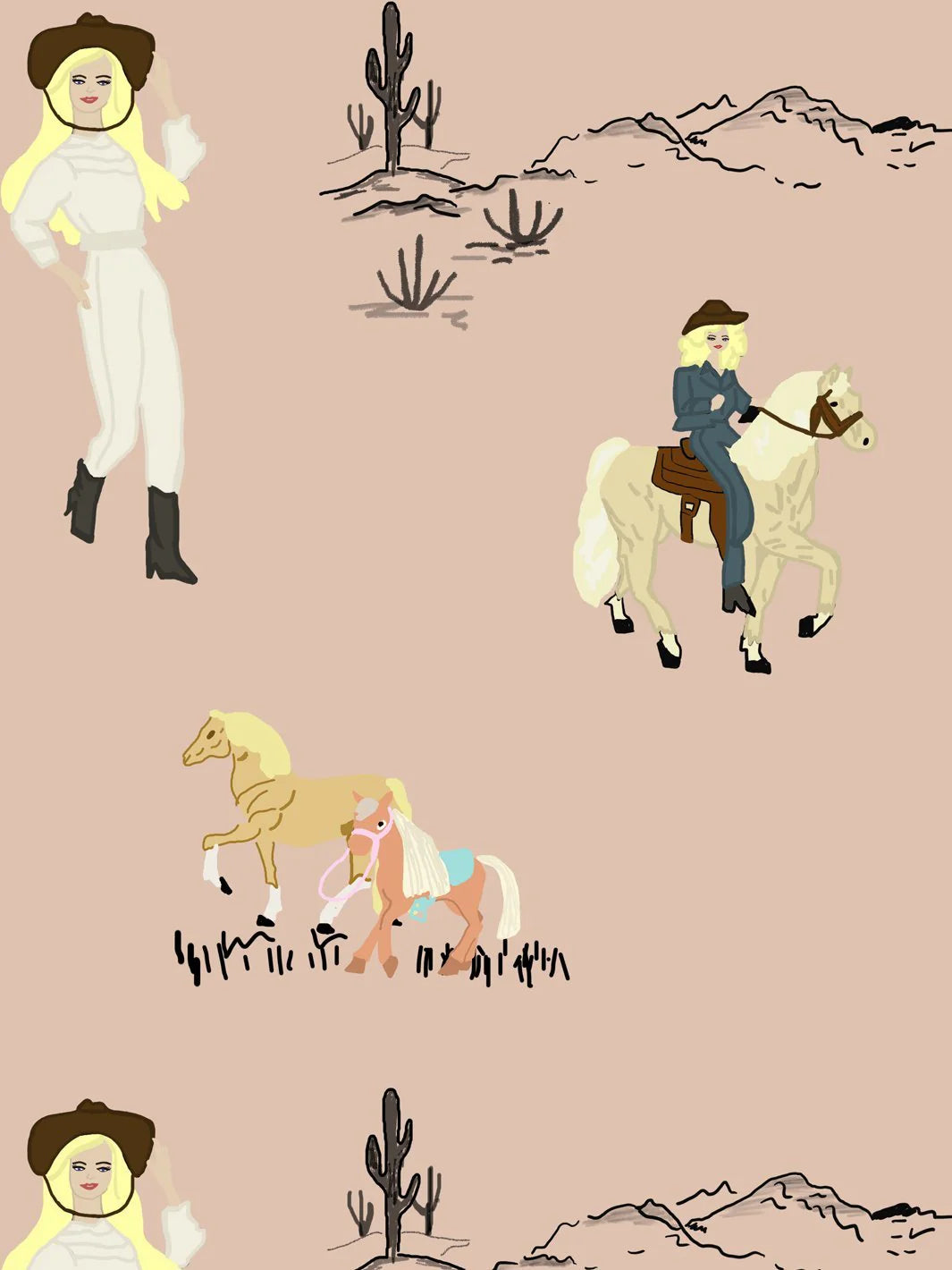 Dallas Barbie Wallpaper by Barbie